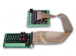 SENSORAY Model 2410 controlling a solid state relay rack